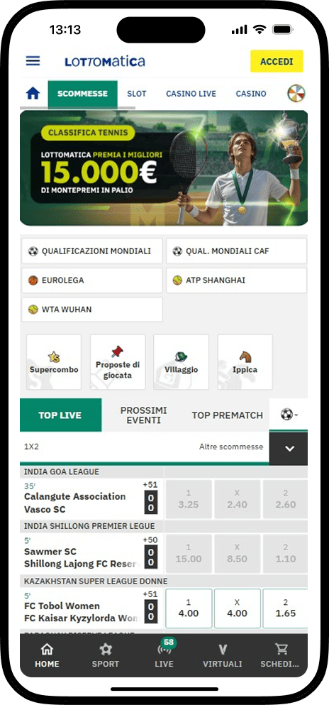 Lottomatica Casino Scommesse