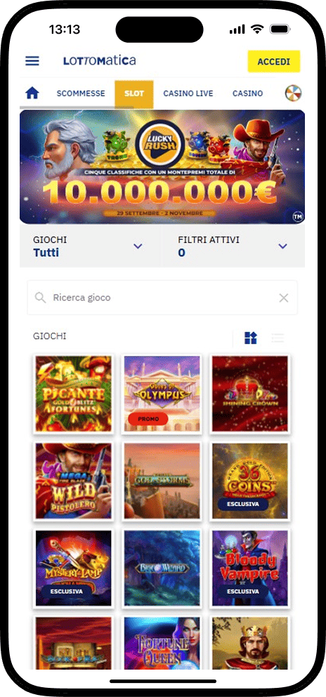 Lottomatica Casino Slot-machine